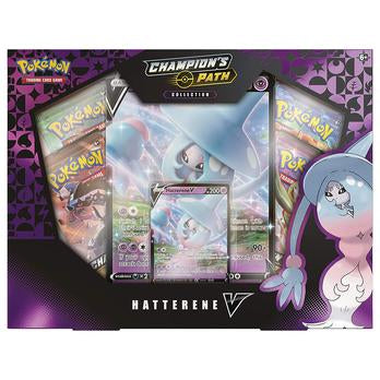 POKEMON TCG Champion's Path Collection Hatterene V Box