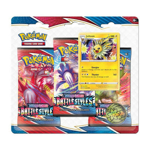 Pokemon TCG Sword and Shield - Battle Styles Three Booster Blister